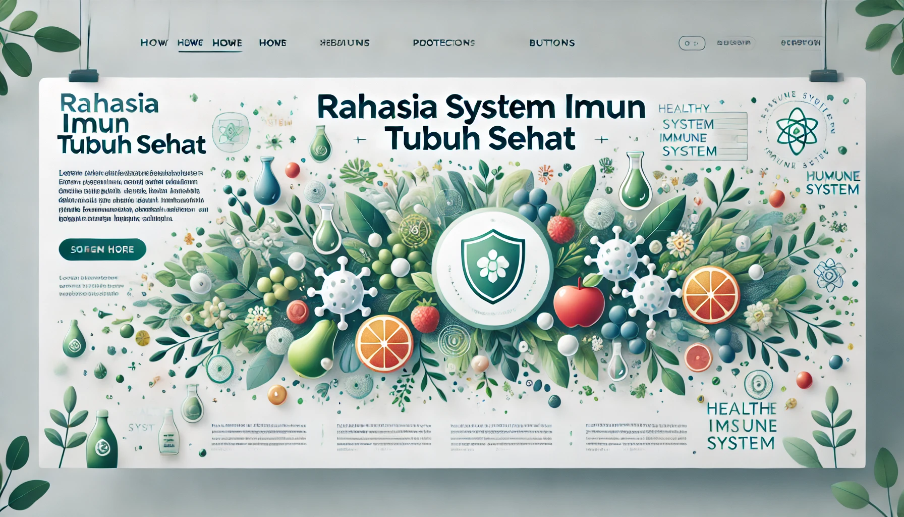 Rahasia Sistem Imun Tubuh Sehat