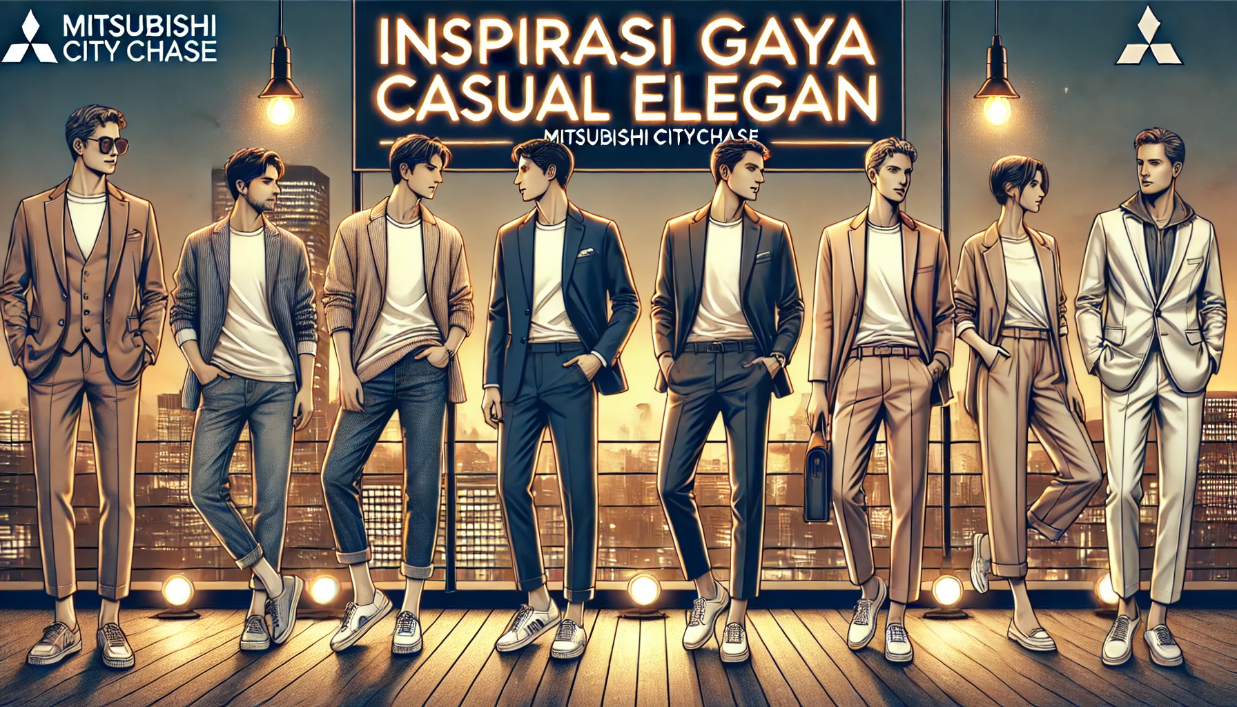 Inspirasi Gaya Casual Elegan