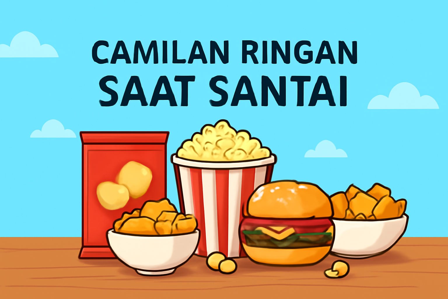 Temukan pilihan camilan ringan saat santai yang sehat dan lezat untuk meningkatkan energi, konsentrasi, dan menjaga berat badan ideal.