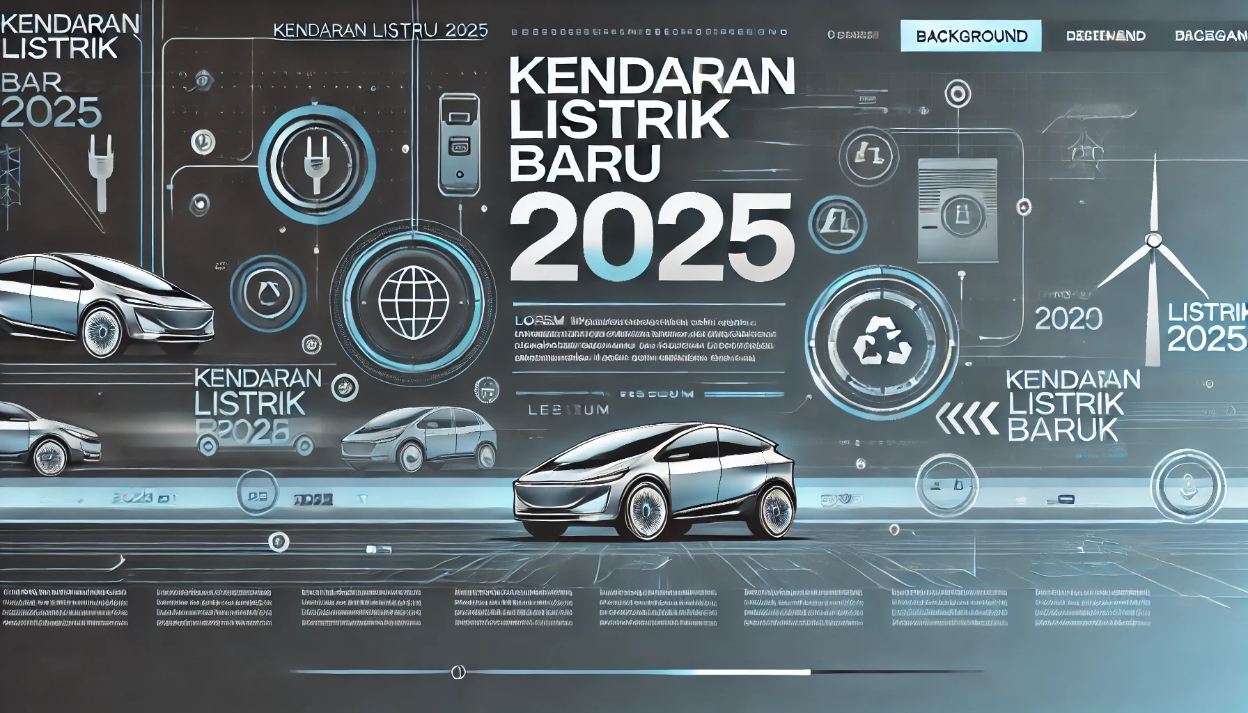 Kendaraan Listrik baru 2025