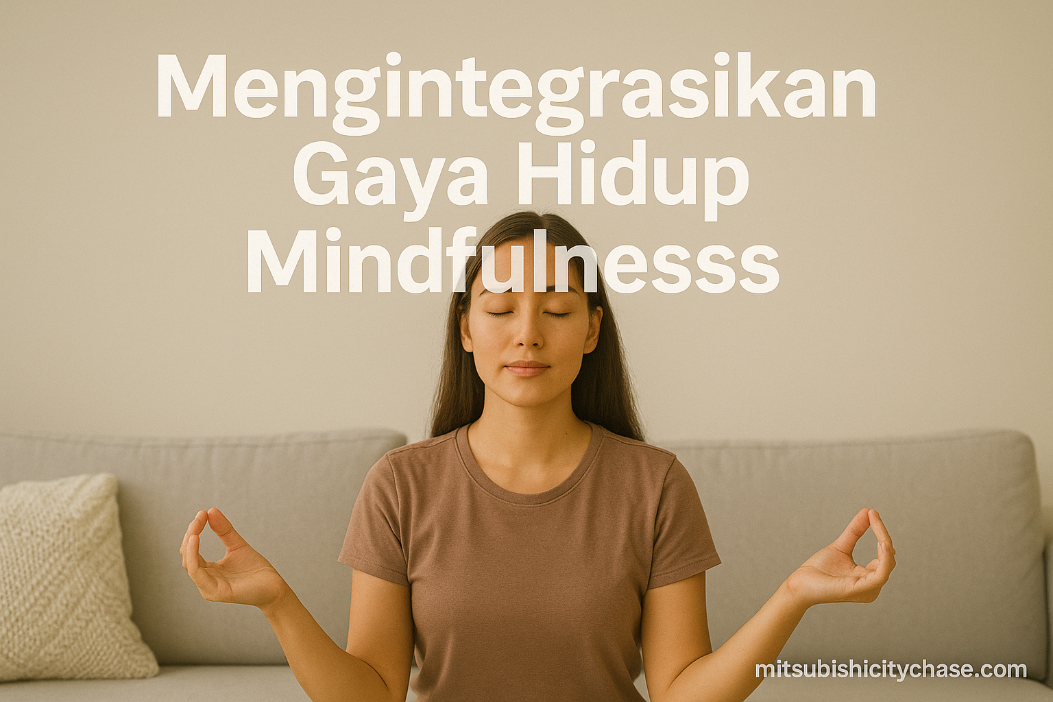 Mengintegrasikan Gaya Hidup Mindfulness 1 Mengintegrasikan Gaya Hidup Mindfulness