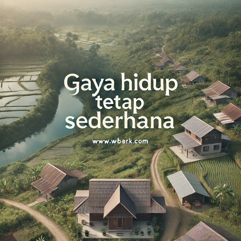 Gaya Hidup Tetap Sederhana