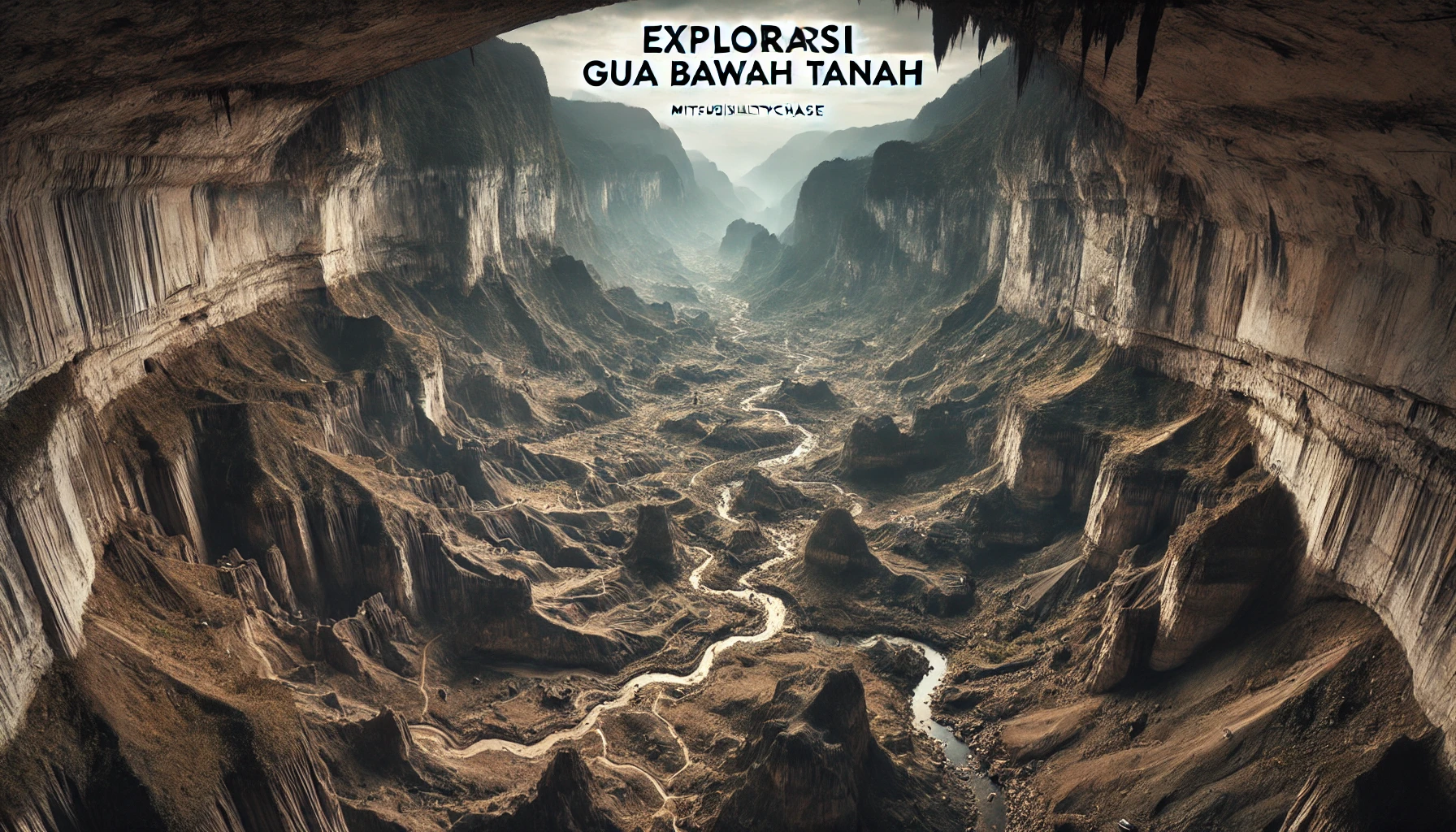 Eksplorasi Gua Bawah Tanah