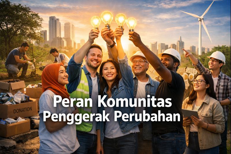 Peran Komunitas Penggerak Perubahan