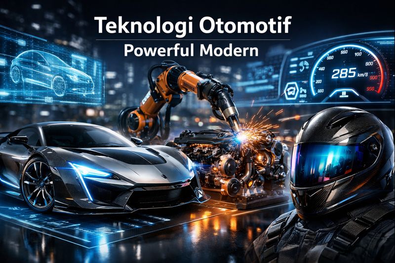 Teknologi Otomotif Powerful Modern