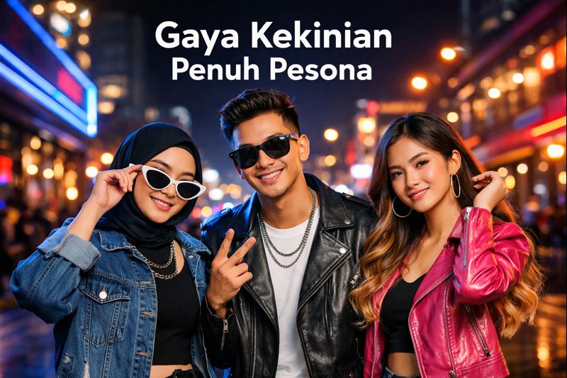 Gaya Kekinian Penuh Pesona