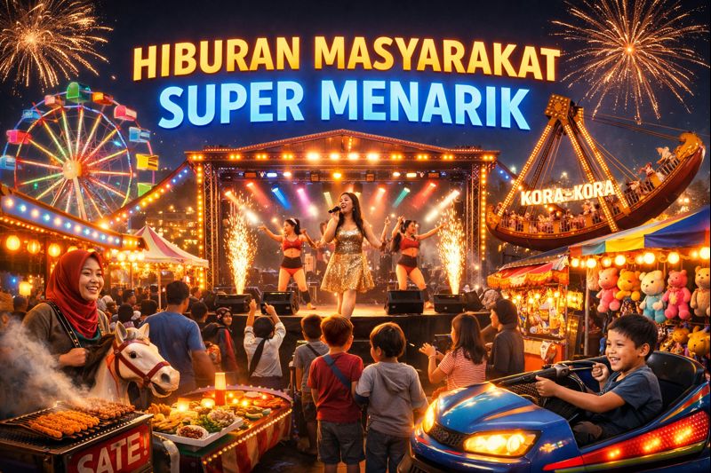 Hiburan Masyarakat Super Menarik